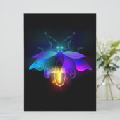 Programme Neon Firefly sur noir (Debout devant)