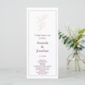 Programme Nettoyer la feuille blanche et rose simple | Maria (Debout devant)
