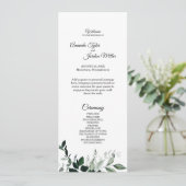 Programme Neutre de Mariage Botanique (Debout devant)