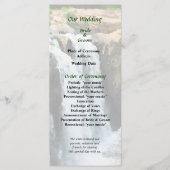 Programme NJ - Waterfall Paterson NJ Wedding Program (Devant)