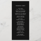 Programme Noël Botanique Vert Mariage Noir (Dos)