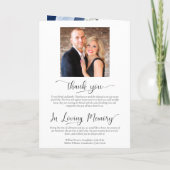 Programme Nous faisons Elegant Blue Watercolor Roses Boho Ma (Dos)