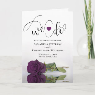 Programme Nous faisons Elegant Plum Purple Rose moderne Mari