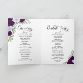 Programme Nous faisons Elegant Roses violets Boho Chic Maria (Intérieur)