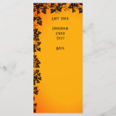 Programme Nuit d'Halloween, Joyeux Halloween ! (Dos)