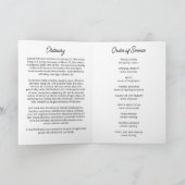 Programme Ocean Beach Votre photo Célébration des funéraille (Intérieur)