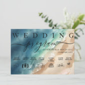 Programme Ocean Beach Watercolor Signature Wed (Debout devant)