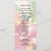 Programme Orchidées Cattleya pêche et cramoisi (Dos)