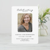 Programme Ordre de service de mémorial de funérailles de pho (Debout devant)