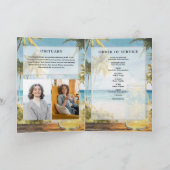 Programme Ordre de service funéraire mémorial de la plage oc (Intérieur)