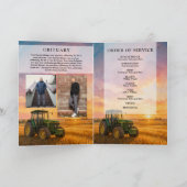Programme Ordre de service funéraire pour tracteur agricole (Intérieur)