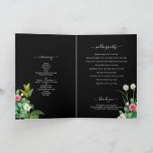 Programme Ordre de service noir du Mariage périphérique (Intérieur)