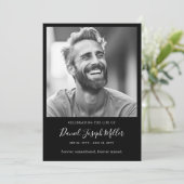 Programme Ordre funéraire de service Célébration de la vie (Debout devant)