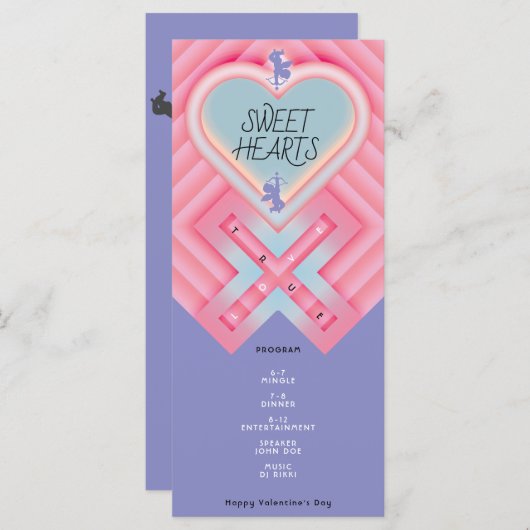 Programme Origami Coeur X Coeurs doux (Devant / Derrière)