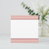 Programme Paillettes Or Rose Texte Personnalisé Su (Debout devant)