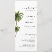 Programme Palm Tree Plage tropicale Destination Mariage (Devant)