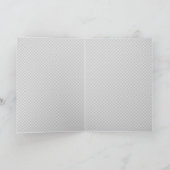 Programme Panneau de fond gris moderne à pois pour événement (Intérieur)