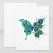 Programme Papillon aux plumes de paon vert (Devant / Derrière)