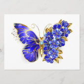 Programme Papillon saphir à fleurs (Devant)
