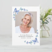 Programme Papillons bleus | Mémorial (Debout devant)