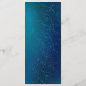 Programme Papillons d'or sur un Arrière - plan bleu (Dos)