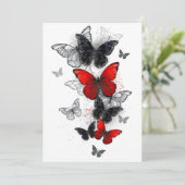 Programme Papillons noirs et rouges volants (Debout devant)