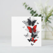 Programme Papillons noirs et rouges volants (Debout devant)
