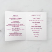 Programme Papillons Quinceanera Tiara Couronne Squiggle (Intérieur)