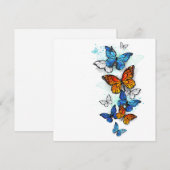 Programme Papillons volants Morpho et Monarch (Devant / Derrière)