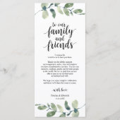 Programme Paramètre mariage de l'emplacement Eucalyptus Cart (Devant)