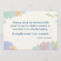 Partage sur mon enfant décédé b/c Je suis parent