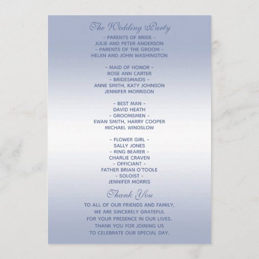 Programme Parties scintillant périphérique et anneaux Mariag (Dos)