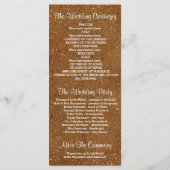 Programme parties scintillant shimmer or blush string lumièr (Dos)