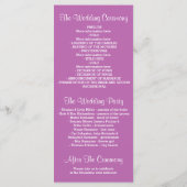 Programme parties scintillant shimmer purple string lumières (Dos)