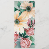 Programme Pastel Flower Elégance : Sage Green Floral Mariage (Dos)