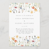 Programme Pastel Wildflower Wedding Program (Devant)