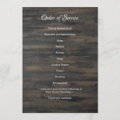 Programme Patriotique funéraire américain drapeau ancien P (Dos)