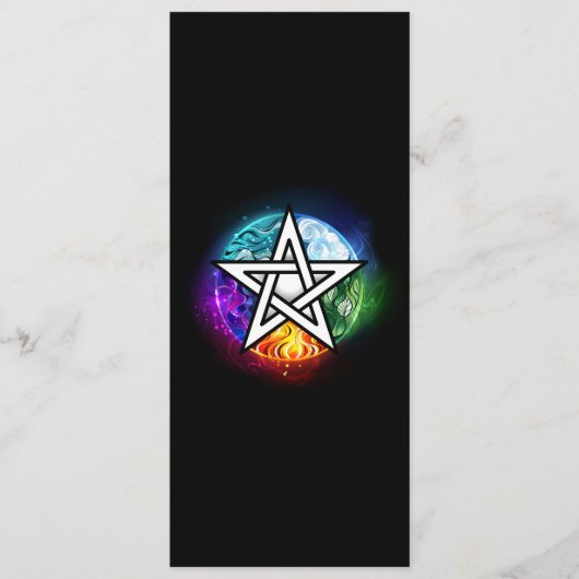 Programme pentagramme du Wiccan (Devant)