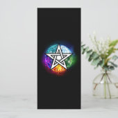 Programme pentagramme du Wiccan (Debout devant)