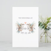 Programme personnalisé de mariage des colibris ado (Debout devant)