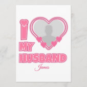 Programme Personnalisé J'aime mon mari – Ajouter une photo e (Devant)