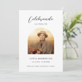 Programme Photo de l'ordre funéraire espagnol (Debout devant)