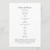 Programme Photo Funeral Memorial Commande simple Pro (Dos)