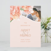 Programme Photo Mariage floral moderne (Debout devant)