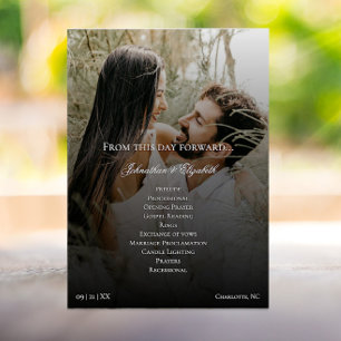 Programme Photo moderne et Mariage de recouvrement noir
