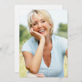 Programme photo Vellum carte d'arrière - plan d'an (Devant / Derrière)