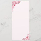 Programme Pink Blossom – Elegant Sakura Flowers Wedding (Dos)