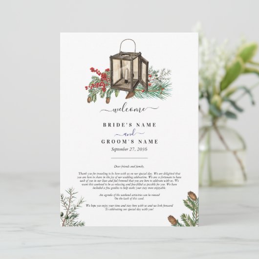 Programme Pins d'hiver Itinéraire Mariage de lanterne (Debout devant)