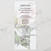 Programme Pivoine rose pâle et bourgeon (Dos)