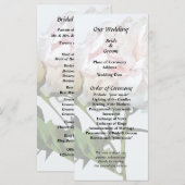 Programme Pivoine rose pâle et bourgeon (Devant / Derrière)